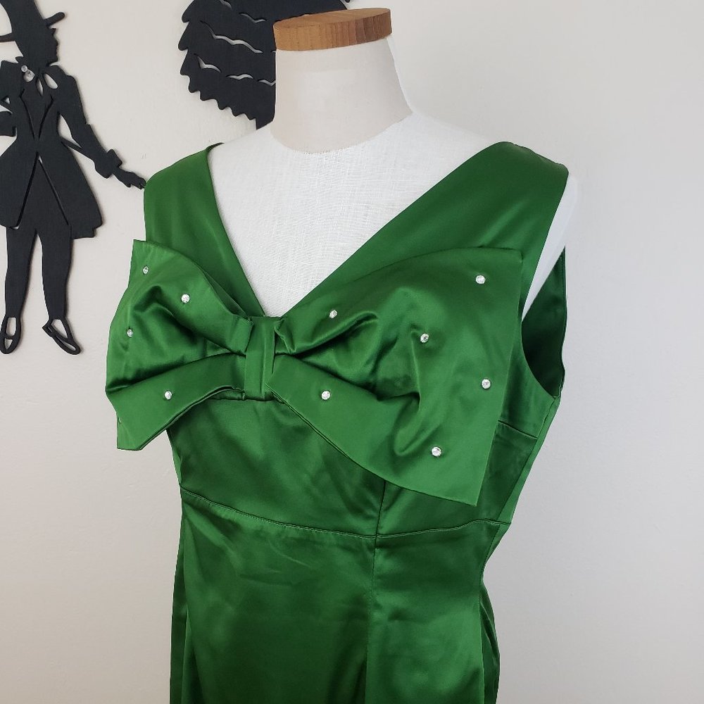 Pinup Couture Green Sophia Dress Size XXL - Picture 2 of 11